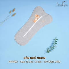 Lil kén ngủ cho bé màu ghi 9-12m