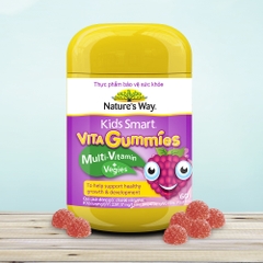 Vita Gummies Multi-Vitamin Vegies - Kẹo dẻo vitamin tổng hợp và chất xơ cho bé từ 2 tuổi