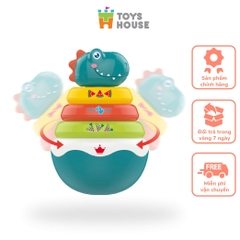 Lật đật kết hợp vòng xúc xắc xếp chồng khủng long ToysHouse