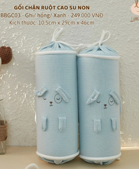 Little Love GỐI CHẶN RUỘT CAO SU NON XANH