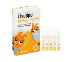LiveSpo PREG-MOM táo bón biếng ăn (20 ống x 5ml)