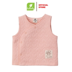 Lullaby áo gile NH750R - Hồng cam - 3,6,9,12M
