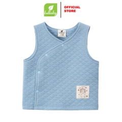 Lullaby áo gile NH750R - Xanh blue - 3,6,9,12M
