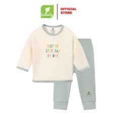 Lullaby - Bộ BT dài tay NH731R - Ivory - Xanh mint - 18, 24M