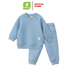 Lullaby Bộ dài tay NH751R - Xanh blue - 12,18,24M