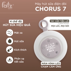 Máy hút sữa điện đôi Chorus 7 Fatzbaby