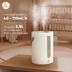 Máy phun sương tạo ẩm xách tay Moaz BéBé MB – 116