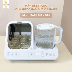 Máy tiệt trùng UV đun nước hâm sữa đa năng Moaz Bebe MB-096