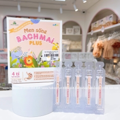 Men sống Bạch Mai Plus 4 tỉ lợi khuẩn cho trẻ từ sơ sinh - phụ nữ mang thai