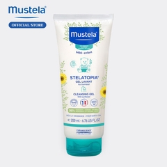 Sữa tắm gội Mustela dạng Gel dành cho da chàm Stelatopia Cleansing 200ml