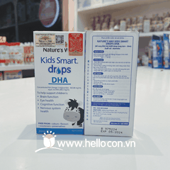DHA Nature's Way Kids Smart Drop cho trẻ từ 4 tuần tuổi