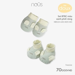 Nous - Set BTBC màu xanh phối vàng FS