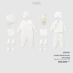 Nous Combo đi sinh 16 món màu trắng NB