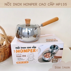 Nồi inox Honper HP135 14cm