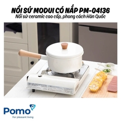 Nồi sứ có nắp Modui Pomo 04136