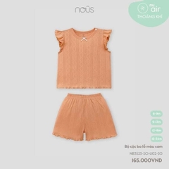 Nous Bộ cộc ba lỗ màu cam 6,9,12,18M