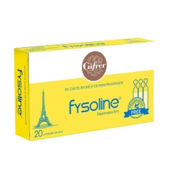 Nước muối sinh lý Fysoline vàng kháng viêm (20 ống)