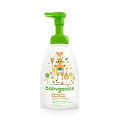 Nước rửa bình và chén bát Babyganics hữu cơ mùi quýt 473ml