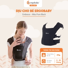 Địu sơ sinh Ergobaby Embrace