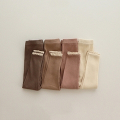 Quần Legging viền béo cho bé gái phong cách Hàn Quốc