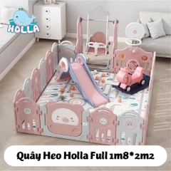 Quây Holla PIG full có thảm bóng 1m8*2m2