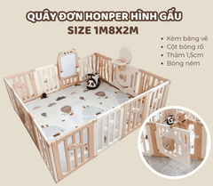 Quây hình gấu Honper QDM8 1m8x2m