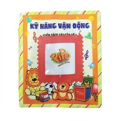 Sách vải kỹ năng vận động Pipo cho trẻ từ 9 - 36 tháng tuổi.