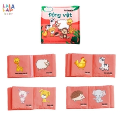 Sách vải Lalala Baby chủ đề Động vật