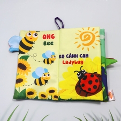 Sách vải Pipo Thế giới côn trùng