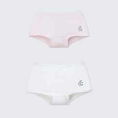 Set 2 quần chip La Pomme - 3,4,5Y Trắng