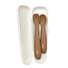 Set 2 thìa silicon seashell TGM Hàn