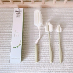 Set 3 cọ bình núm ti xốp TGM