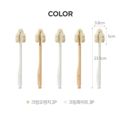 Set 5 chiếc Cọ mút bình sữa núm ty Moyuum Hàn Quốc