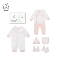 Set quà tặng sơ sinh cao cấp Best for Baby - 3M Hồng