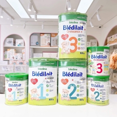 Sữa Bledilait - sữa nội địa Pháp mẫu mới số 1, 2,3