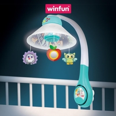 Treo cũi nôi, đèn ngủ, chiếu trăng sao Winfun 720005-NL