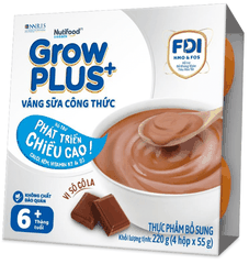 Váng sữa GrowPlus 6M+