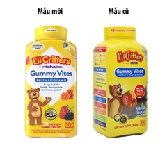 L’il Critters Gummy Vites - Kẹo dẻo Mỹ Vitamin tổng hợp cho trẻ từ 2 tuổi