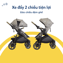 Xe đẩy 2 chiều gấp gọn Joie Ginger LX Dove