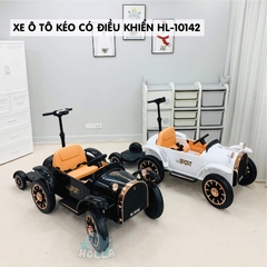 Xe ô tô điện kéo có điều khiển Holla HL10142 (Màu đen, Màu Trắng)