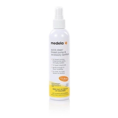 Xịt diệt khuẩn máy hút sữa, bình sữa Medela 236ml