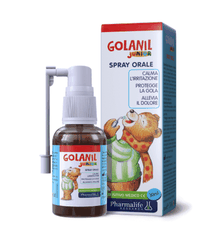 Xịt họng Golanil Junior giảm ho, nóng rát họng cho trẻ từ 6 tháng