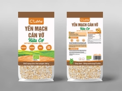 Yến mạch cán vỡ hữu cơ C'LaVie 200g
