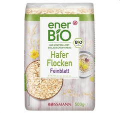 Yến mạch hữu cơ cán dẹt Rossmann EnerBio 500g