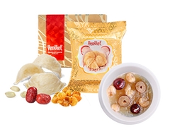 Freeze-dried Genuine Natural Bird's Nest With Jujubes, Lotus Seeds, Longan [12 Packs/ Box]