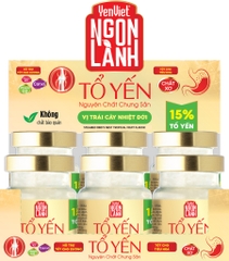 Steamed Bird's Nest 15% - Tropical Fruit Flavour [06 Jars/Tray]