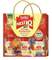 Steamed Bird's Nest 18% for Kid - YenViet Nest IQ  [06 Jars/Box]