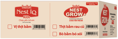YenViet Nest Grow Bird's Nest Porridge For Kids -  Minced Pork & Vegetable [30 packs x 50gr/Box]