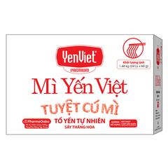 YENVIET NOODLES SEAWEED SEAFOOD [Carton 24 Cups x 60gr]