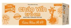 YenViet Bird's Nest Porridge For Kids - Stewed Pork Ribs With Pumpkin [30 packs x 50gr/Box]